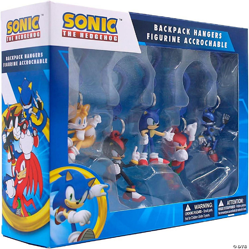 Kit 5 Boneco Sonic The Hedgehodg Pack De 7 Cm Original - Alfabay