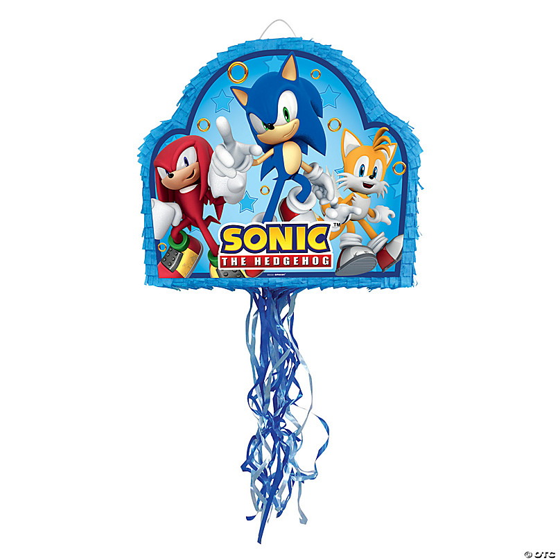 Sonic the hedge hog piñata round – Fun Creations