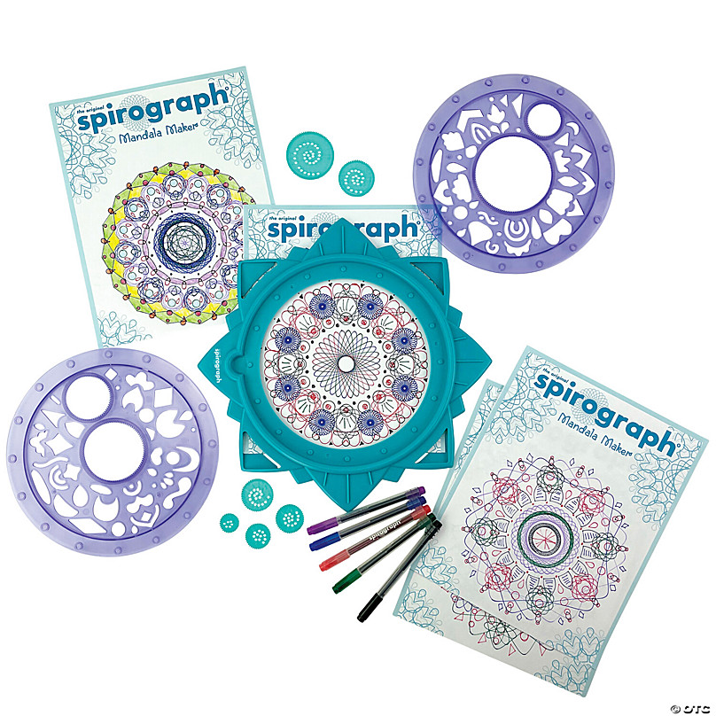 Spirograph Mandala Maker Art Drawing Kit