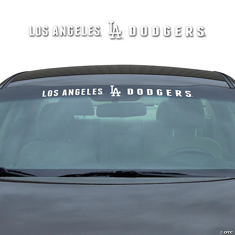 LA Dodgers Logo Decal Car Window Sticker - Various Colors & Sizes