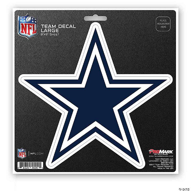 Dallas Cowboys Windshield Decal