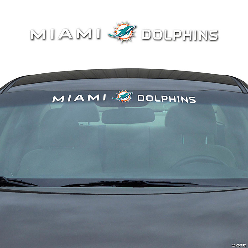 Miami Dolphins Window Decal Sticker