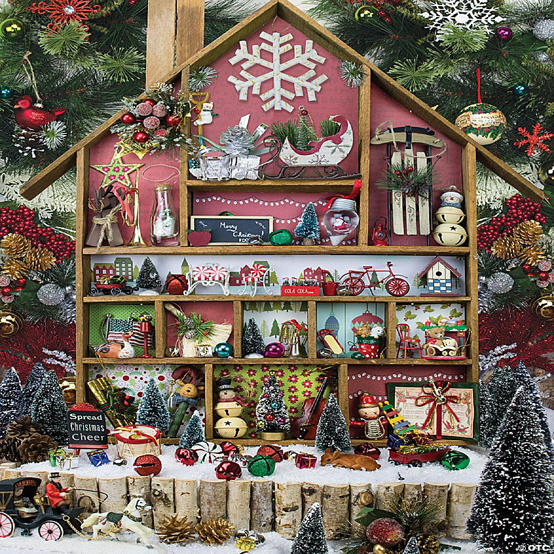 Home for Christmas 1000 Piece Jigsaw Puzzle - Allied Products Corp