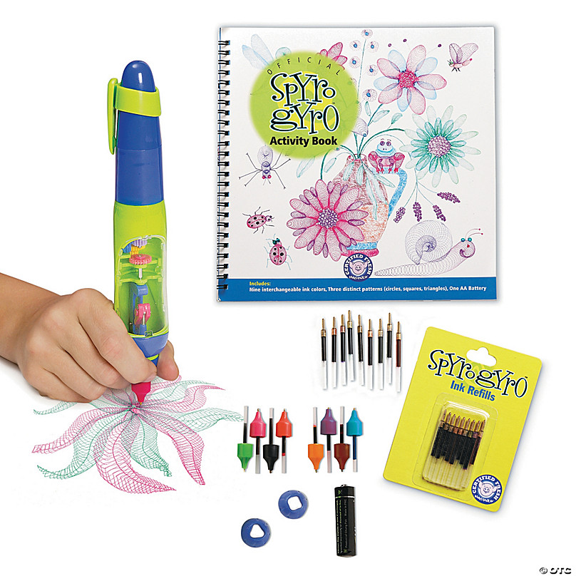 Spyro Gyro Art Kit and Ink Refill: Set of 2 - Discontinued