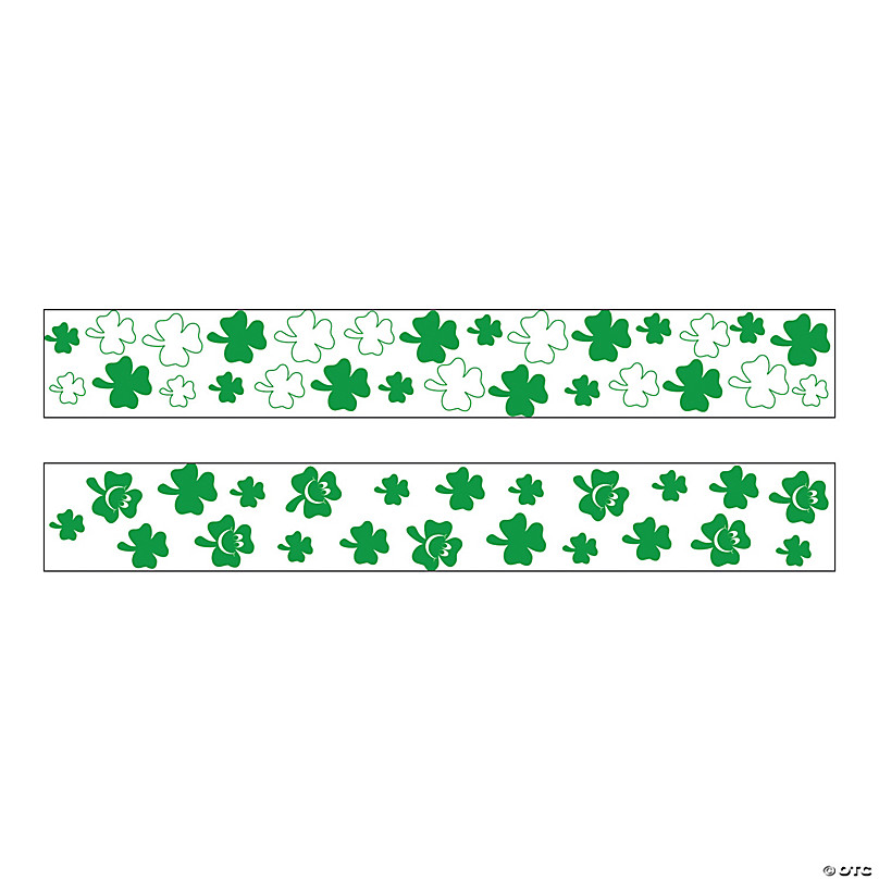 Patrick's Day Pencils Shamrock Pencils Clover Novelty Stripe Pencils with Eraser Assorted Kids Pencils Lucky Wood Pencils for 100th Day of School Party Favor Office Supply 5 Styles St 100 Pieces 