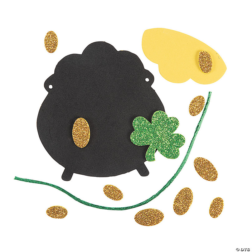 St. Patrick's Day Pot of Gold Craft - OLSH