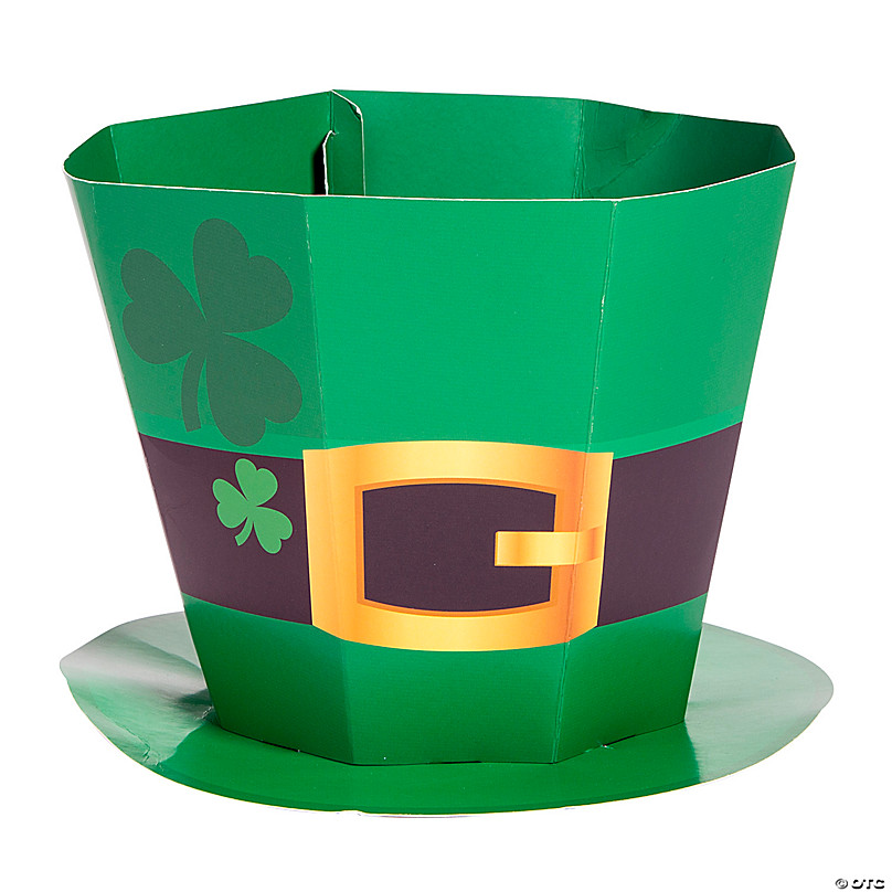 Green St Patrick's Day Leprechaun Hat Graphic by