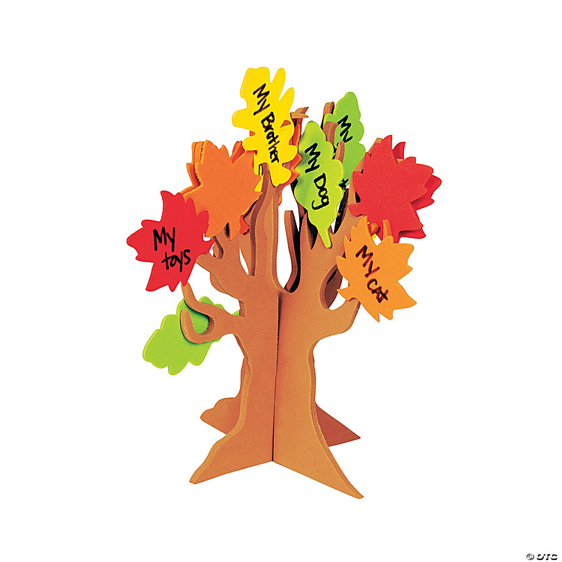 Standing Tree of Thanks Craft Kit - Makes 12