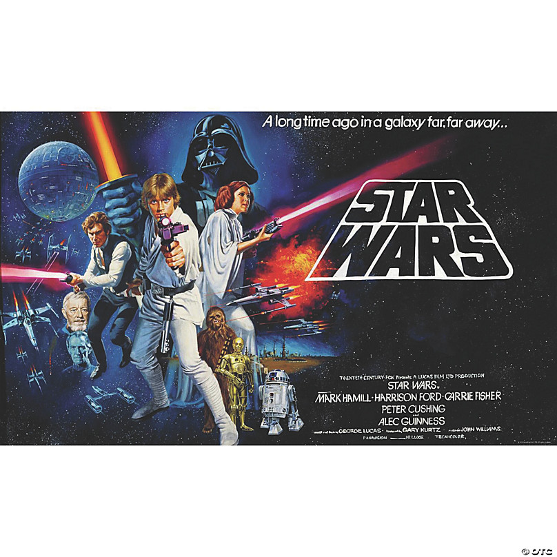 Star Wars Classic Prepasted Wallpaper Mural