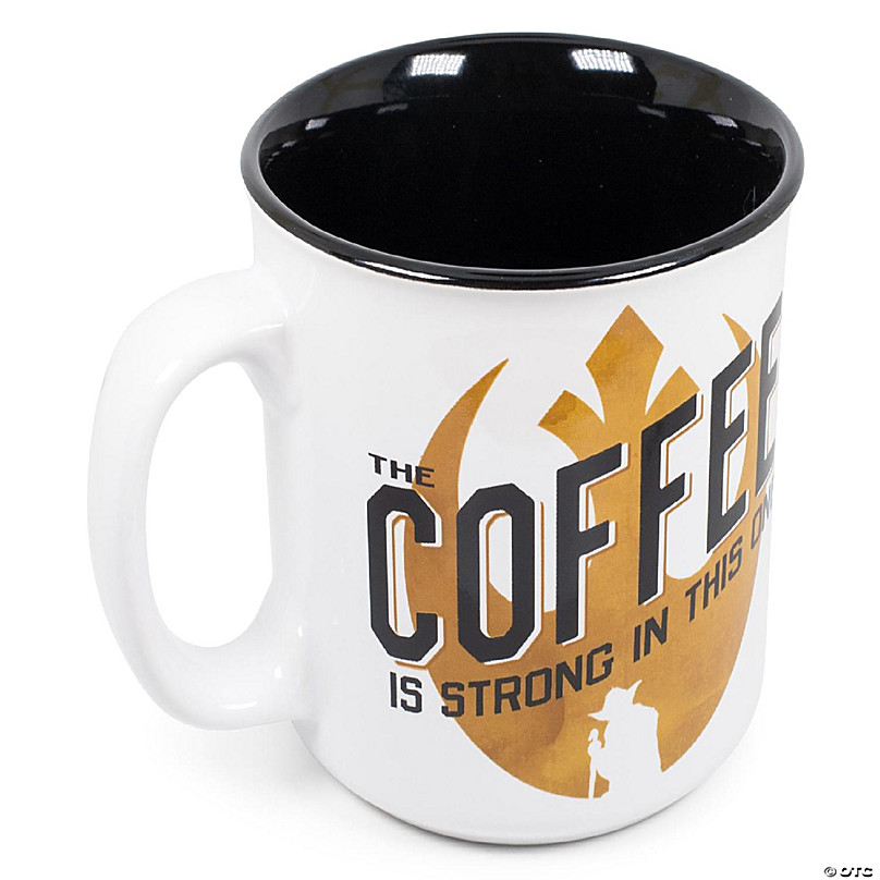 Star Wars Coffee Is Strong in This One 20oz Ceramic Camper Mug