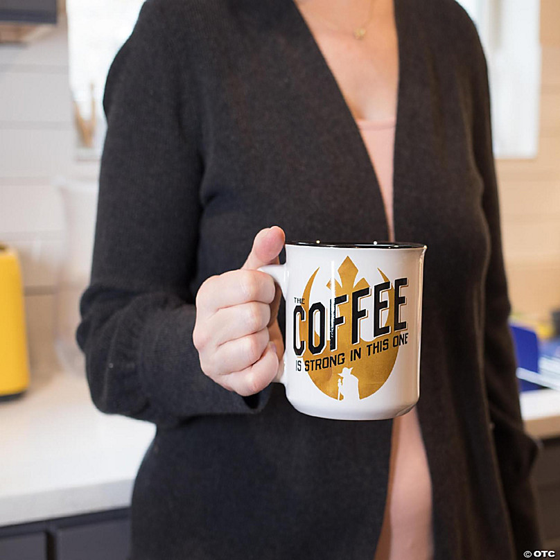 Star Wars Coffee Is Strong in This One 20oz Ceramic Camper Mug