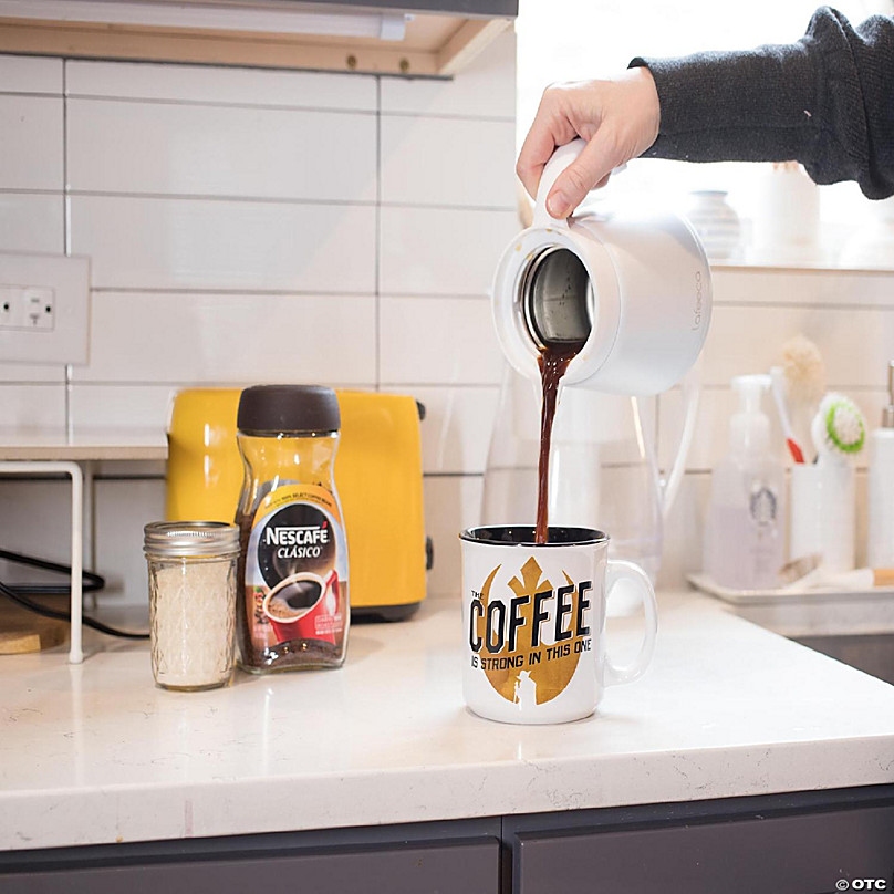 Star Wars Coffee Is Strong in This One 20oz Ceramic Camper Mug