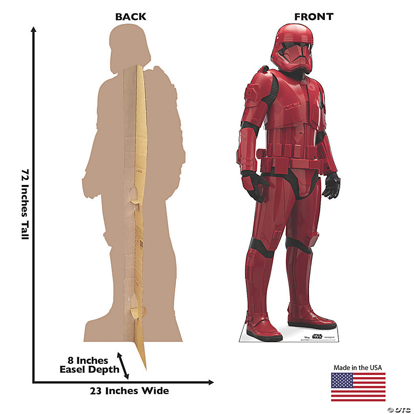 Star Wars™ Episode IX: The Rise of Skywalker Sith Trooper Life-Size  Cardboard Stand-Up