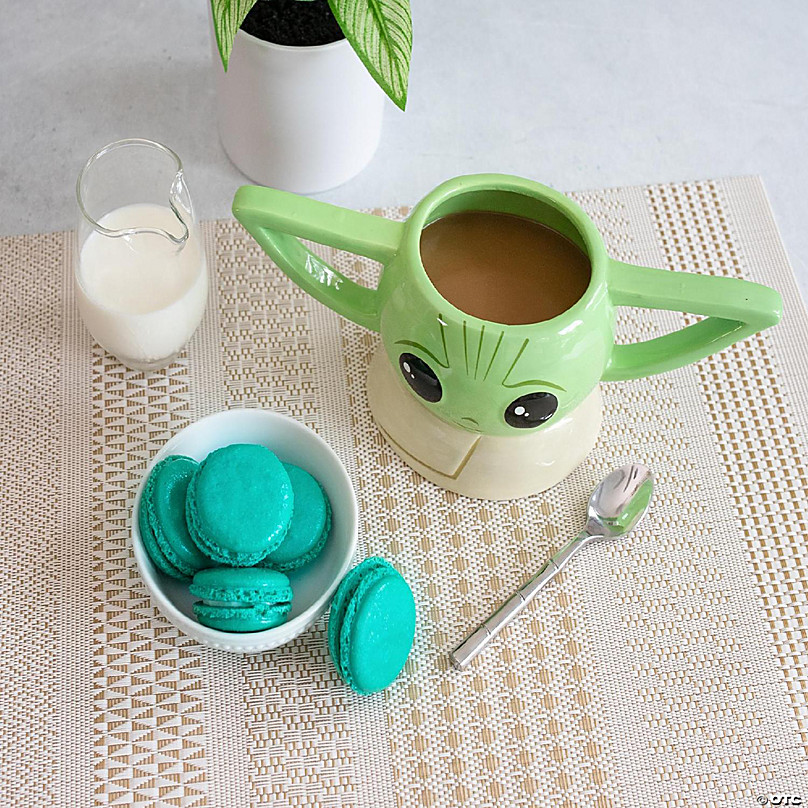 Star Wars Mandalorian Baby Yoda Grogu Ceramic Coffee Mug, 20-Ounces
