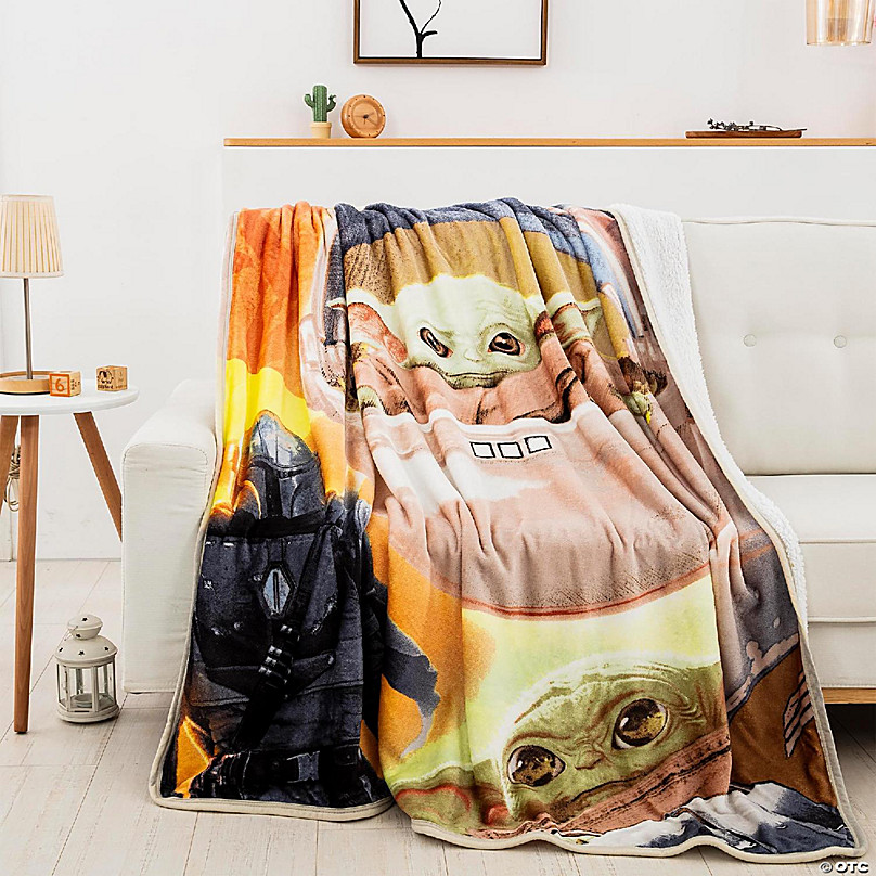 Cheap Din Djarin Mandalorian Blanket, Best Gifts For Star Wars Fans -  Allsoymade