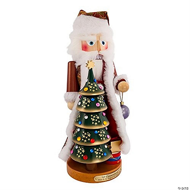 Seattle Seahawks Pull String Wooden Nutcracker Ornament