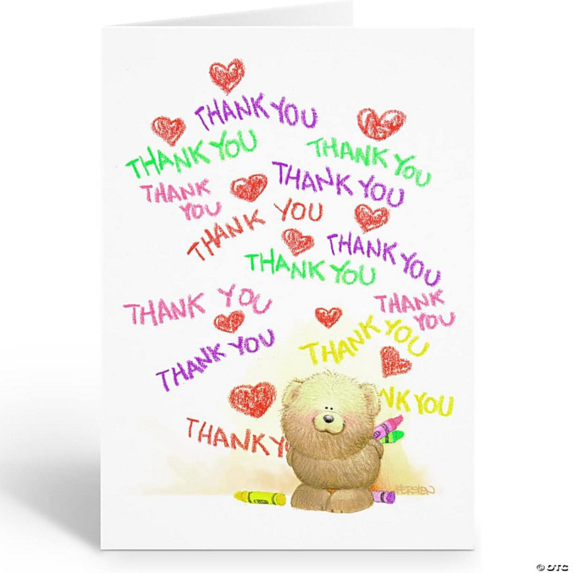 Stonehouse Collection Cute Thank You Note Cards Boxed Set Cute Bears Note Cards Thank You