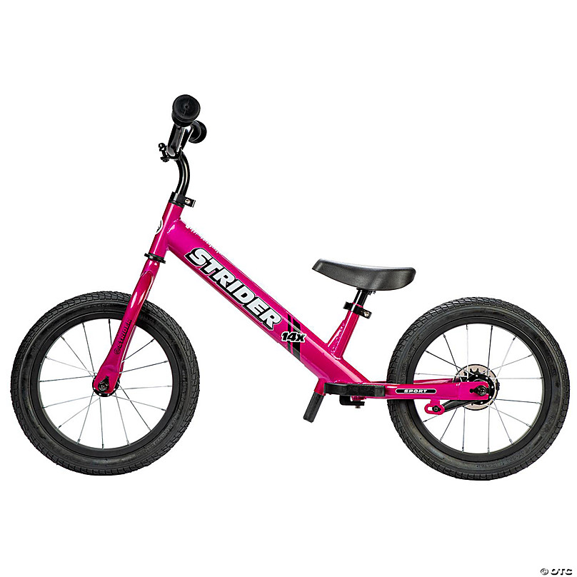 Strider 14x Sport Balance Bike (US) - Pink | Oriental Trading