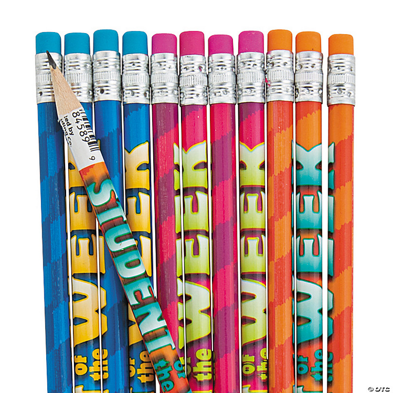 Happy Birthday Treats Pencils - 24 Pc.