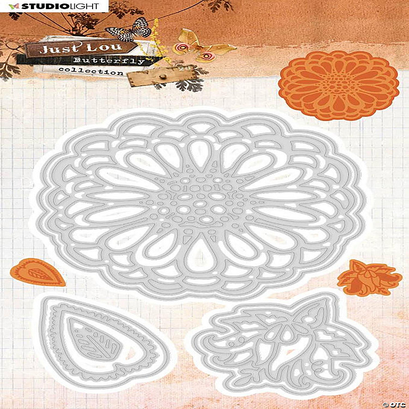 Hallmark™ Adhesive Stencils Enchanting Font Design - 3 Pc.