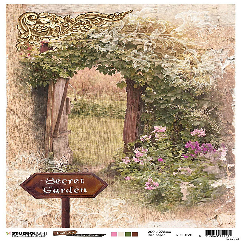 Craft Consortium Secret Garden - 12x12 Paper Pad