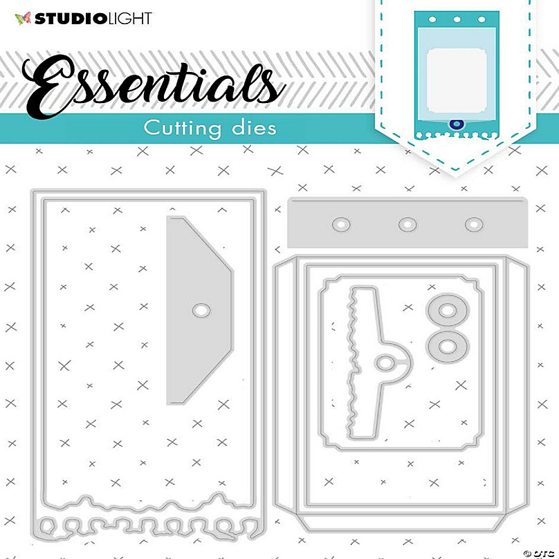 Studio Light SL Cutting Die Square Journal Essentials 148x210x1mm 1 pc  nr100