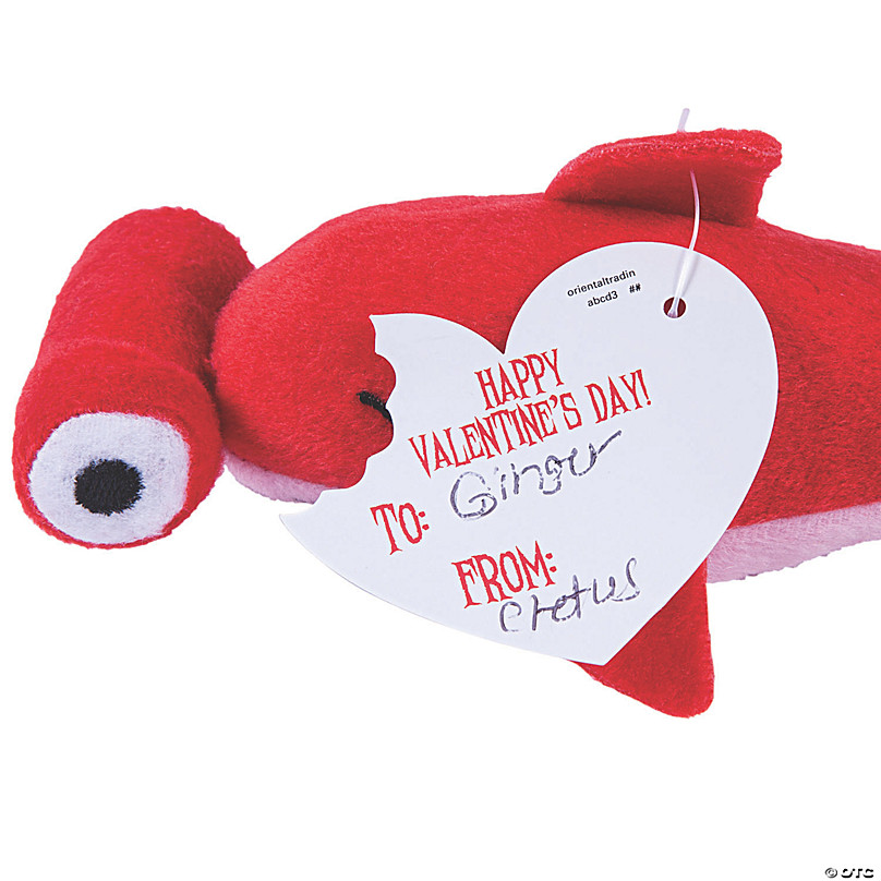 Love Card Cute Sharks Funny Card Hammerhead Shark Valentine's Day Card A2 Size Anniversary Card