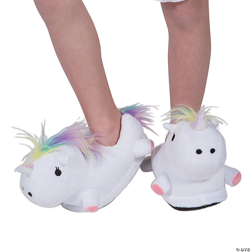 unicorn slippers size 8