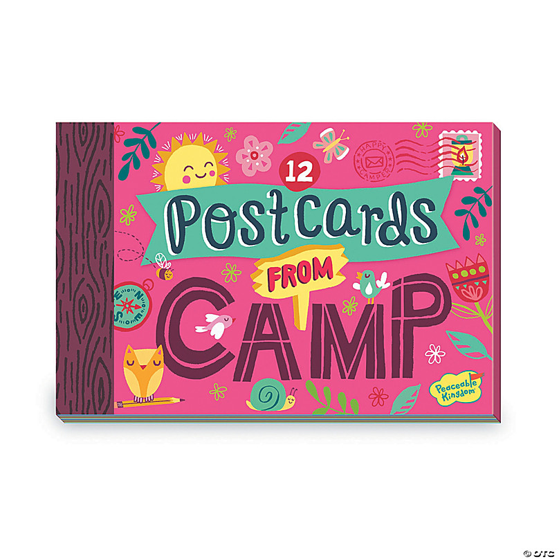 Camp 4x6 Cards- Postcards - Illustrated Faith