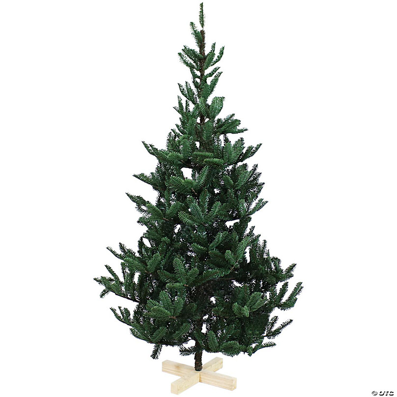 Northlight 4' Holographic Silver Tinsel Slim Artificial Christmas Tree -  Unlit