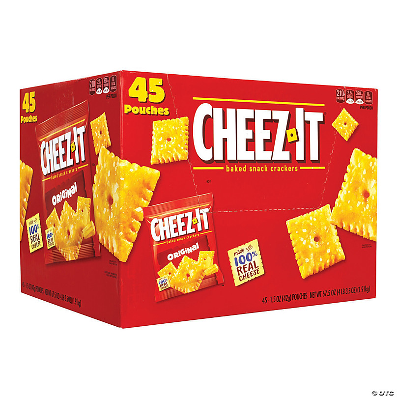 RITZ BITS Cheese Sandwich Crackers, 1 oz, 48 Count