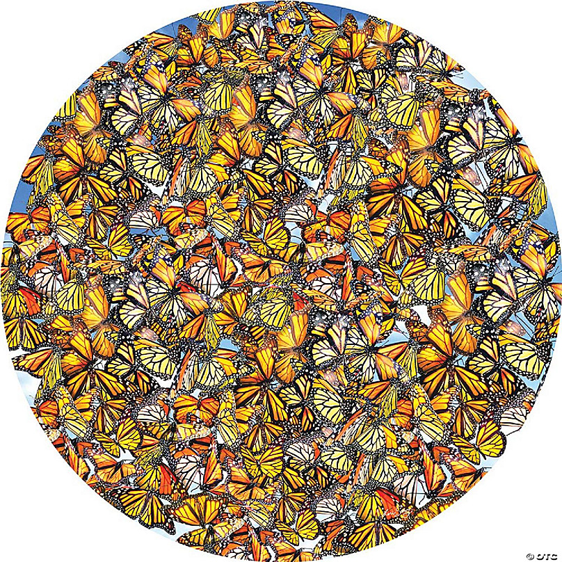 https://s7.orientaltrading.com/is/image/OrientalTrading/FXBanner_808/sunsout-monarch-frenzy-1000-pc-round-jigsaw-puzzle~14222031.jpg