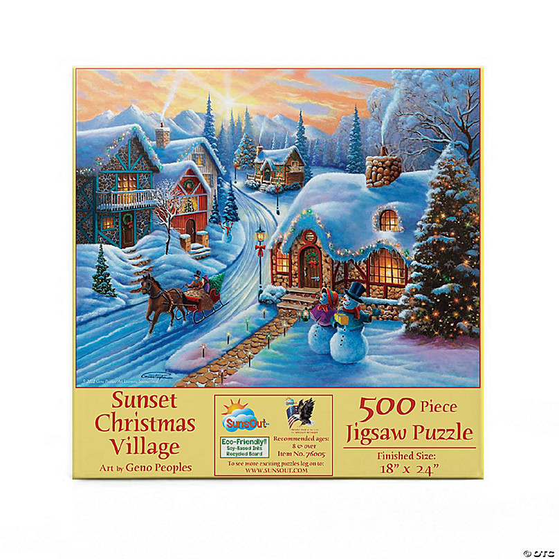 at The End of The Day 500 pc Jigsaw Puzzle by SUNSOUT