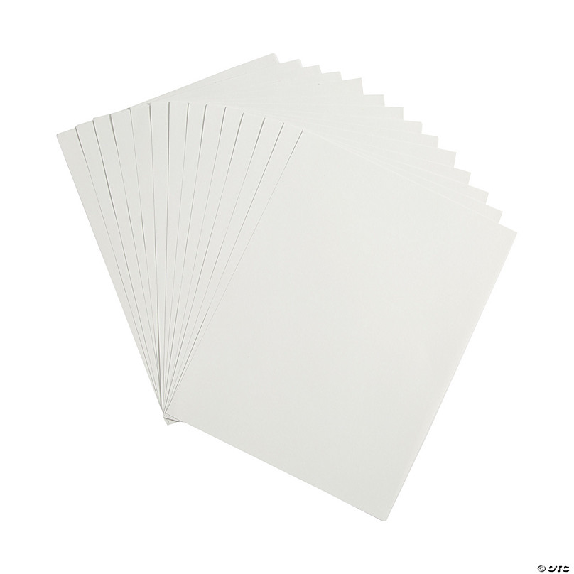 SunWorks White 9 x 12 Heavyweight Construction Paper - 50 Pc