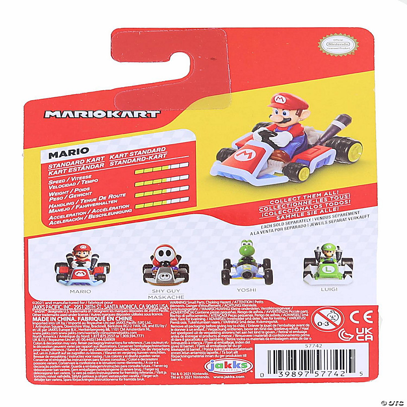 Super Mario Kart Racers Wave 5 Mario | Oriental Trading