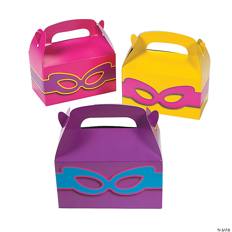 Superhero Party Favor Bags & Boxes | Oriental Trading Company