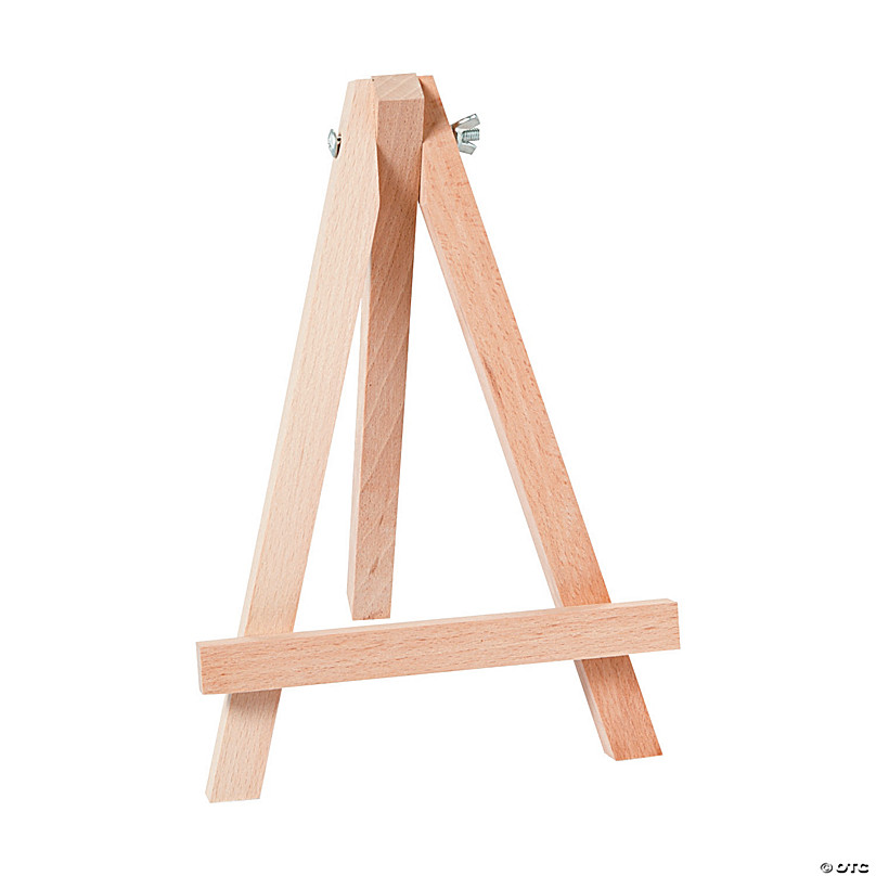 1-10X 9'' Mini Artist Wooden Easel For Artwork Display Table Stand Wedding Decor 