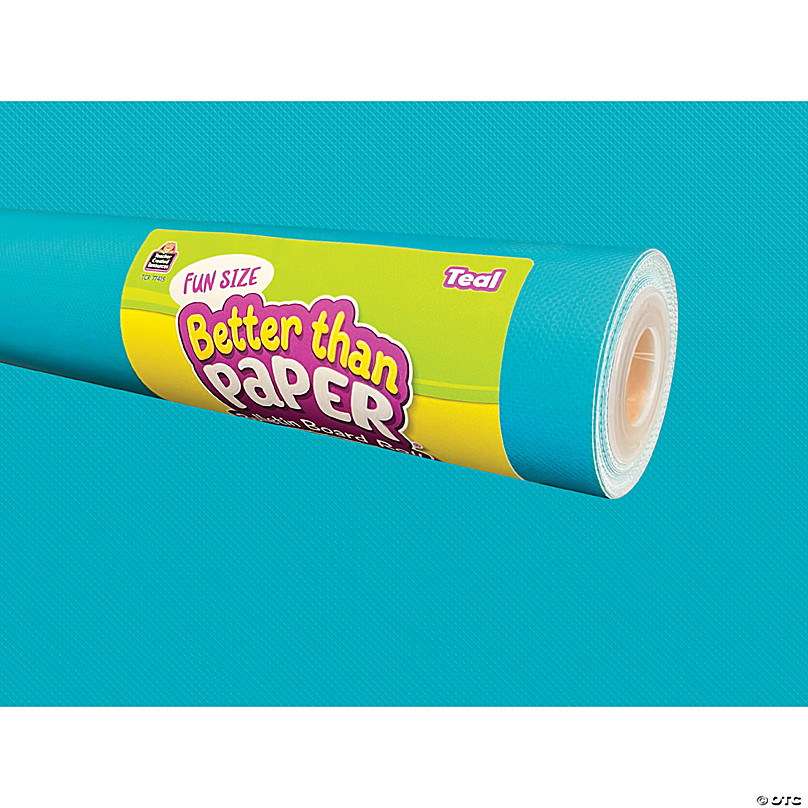 Fun Size Better Than Paper Bulletin Board Roll, 18 x 12', Black