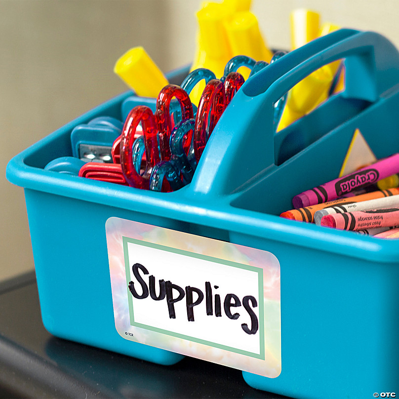 Teacher Created Resources Plastic Storage Caddies Medium Size Teal