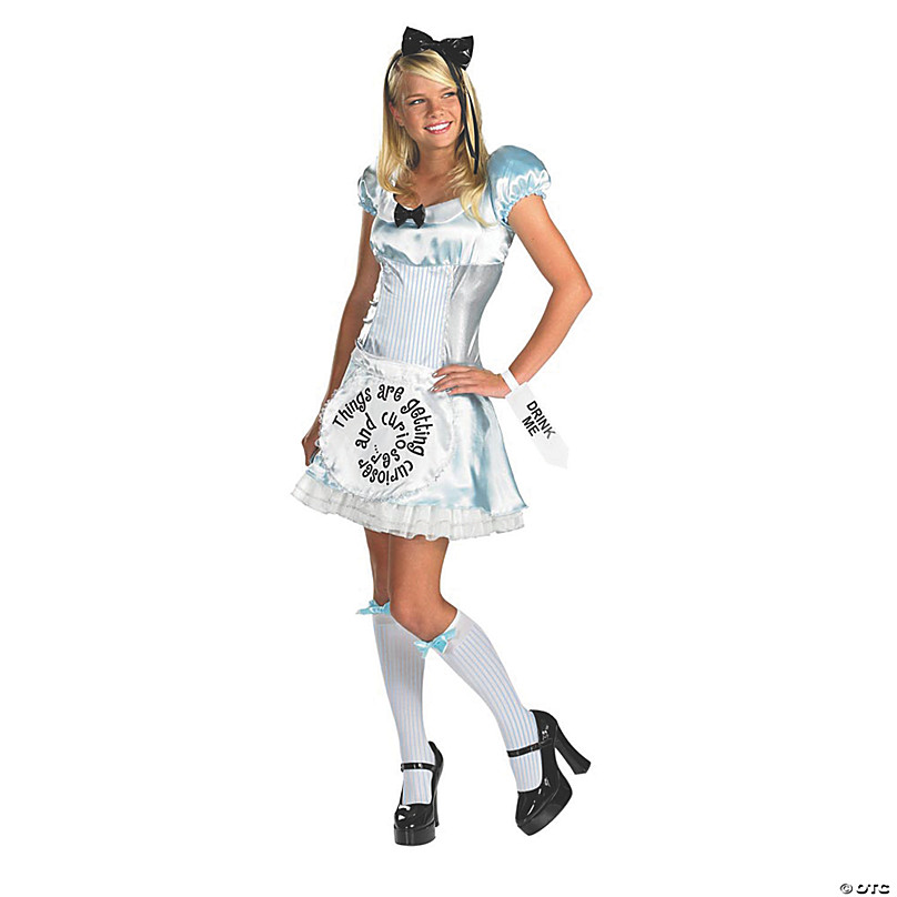 Queen Of Hearts Alice Wonderland Dress Halloween Teen Costume Junior Medium