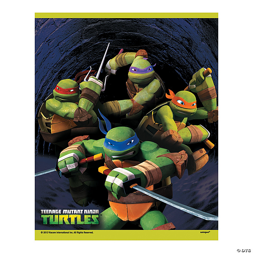 Teenage Mutant Ninja Turtles Party Bags Favor Goodie Gift Candy Loot Bags 25 