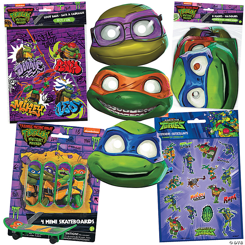 Teenage Mutant Ninja Turtles Mutant Mayhem Birthday Invitation