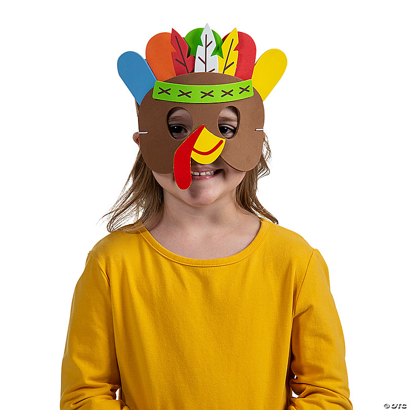  Alphabet Lore Y Turkey Face Costume Thanksgiving Kids