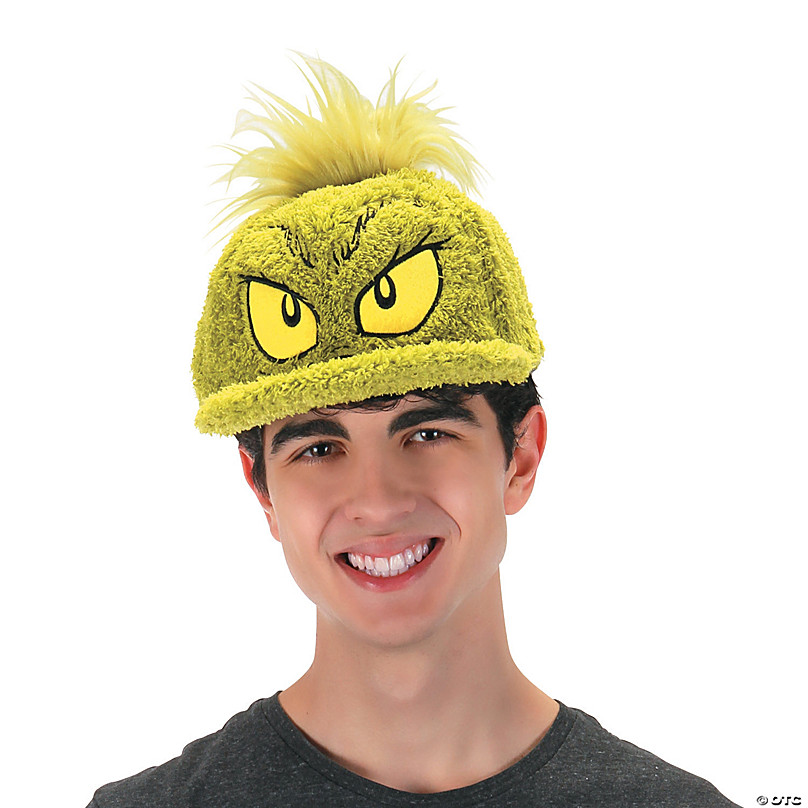 The Grinch Fuzzy Cap | Oriental Trading