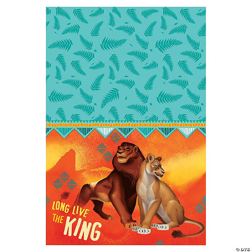 Plastic Table Cover 1-Count AMERICAN GREETINGS Lion Guard Party Supplies