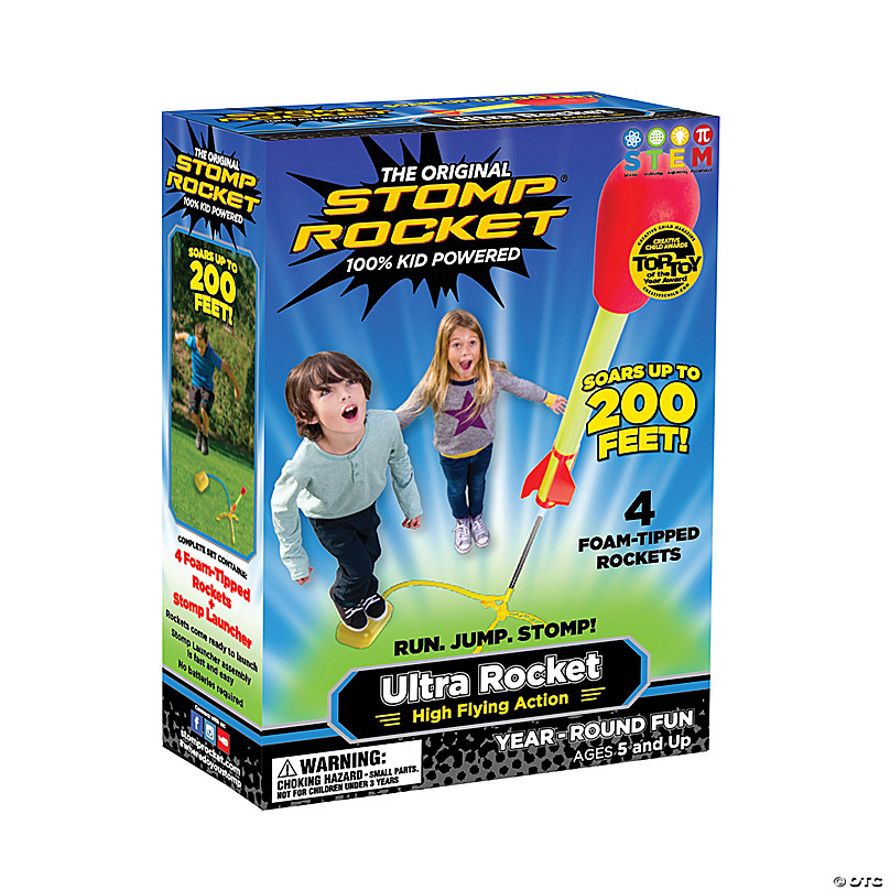 ultra 4 Rockets outdoor kids Stomp Rocket The Original Rocket Launcher 