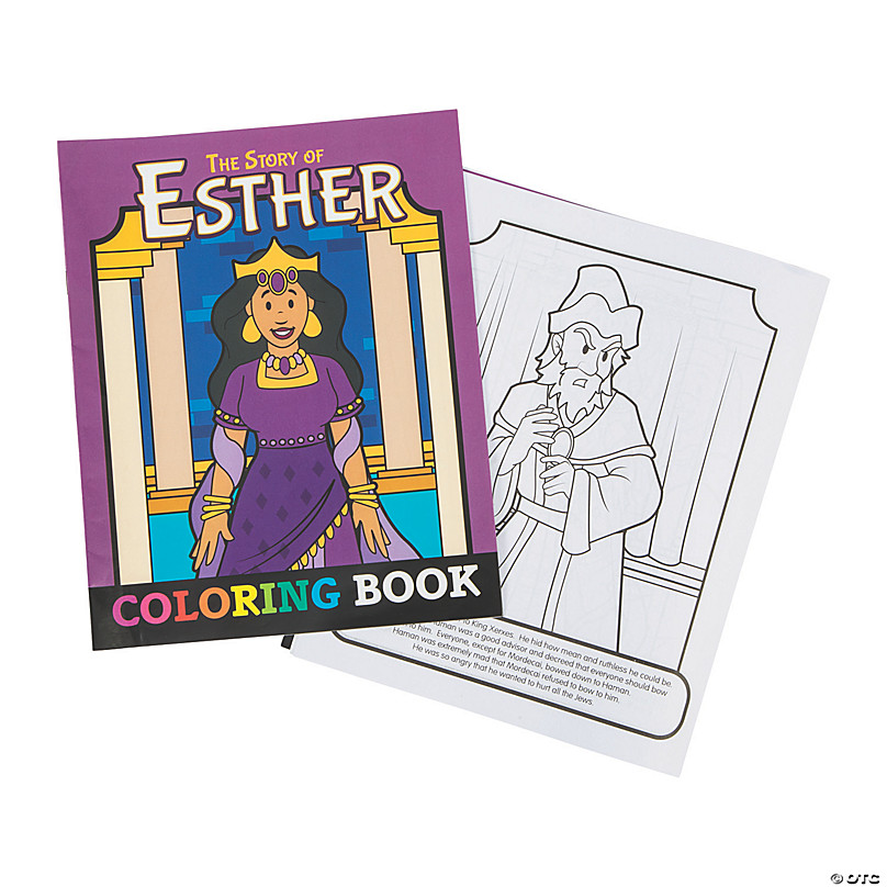 king xerxes and queen esther coloring pages