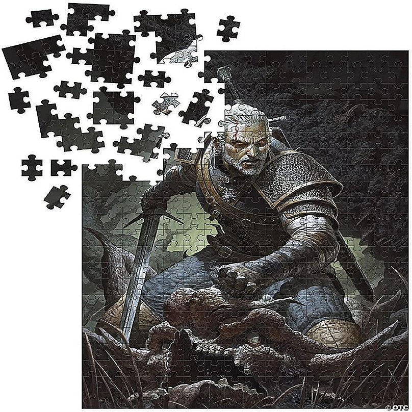The Witcher 3 Geralt Trophy 1000 Piece Jigsaw Puzzle Oriental Trading