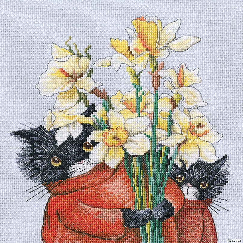 Cats & Plants Cross Stitch Kit — Cat Culture Market