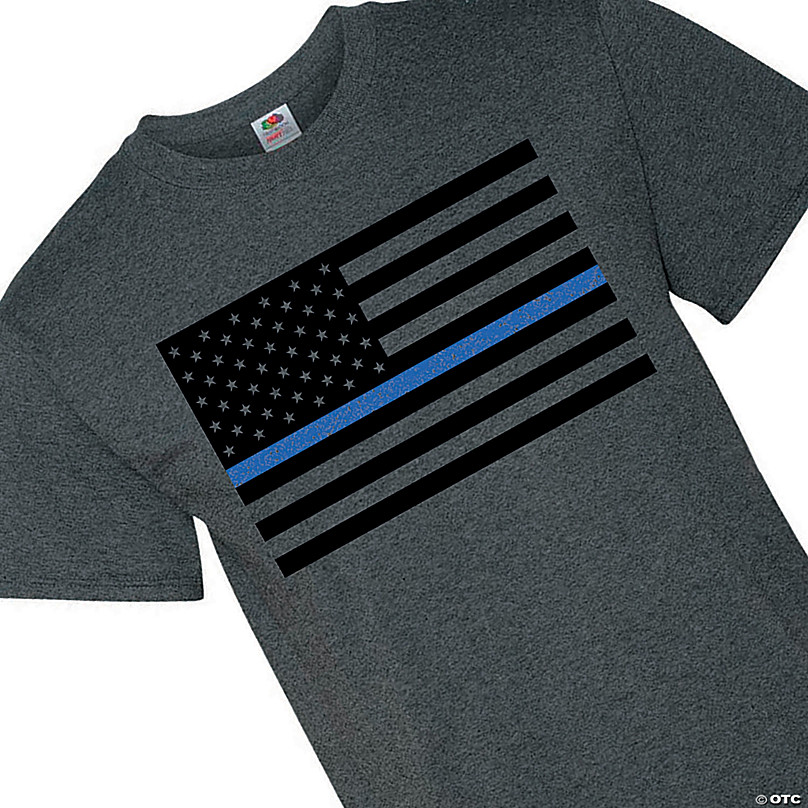 Women's T-Shirt, La Large, Thin Blue Line